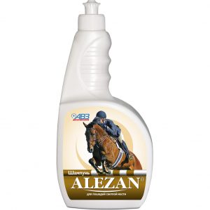 Alezan шампунь для лошадей светлой масти