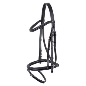 Bridle Bronze, black padded