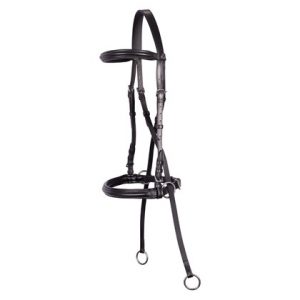 Bitless bridle, black